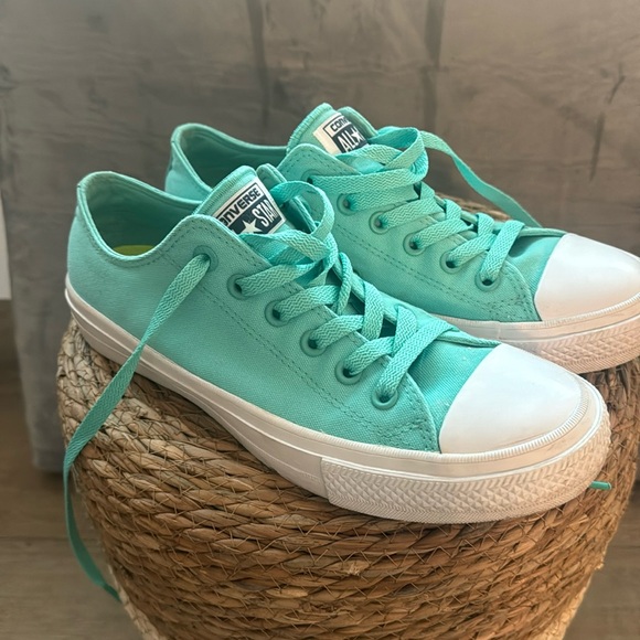 Converse Shoes - Converse All Star mint color sneakers.